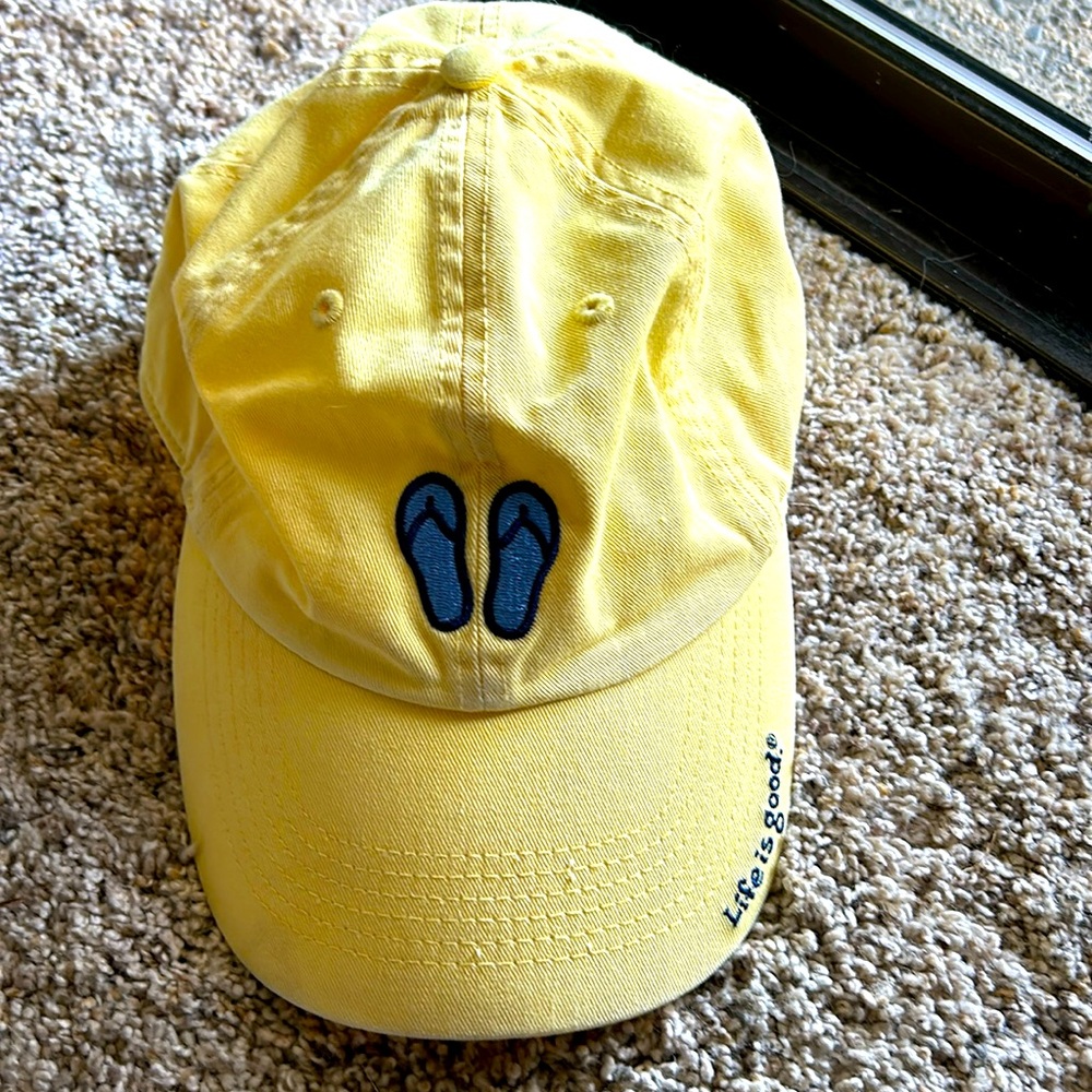 Life is good baseball cap adjustable